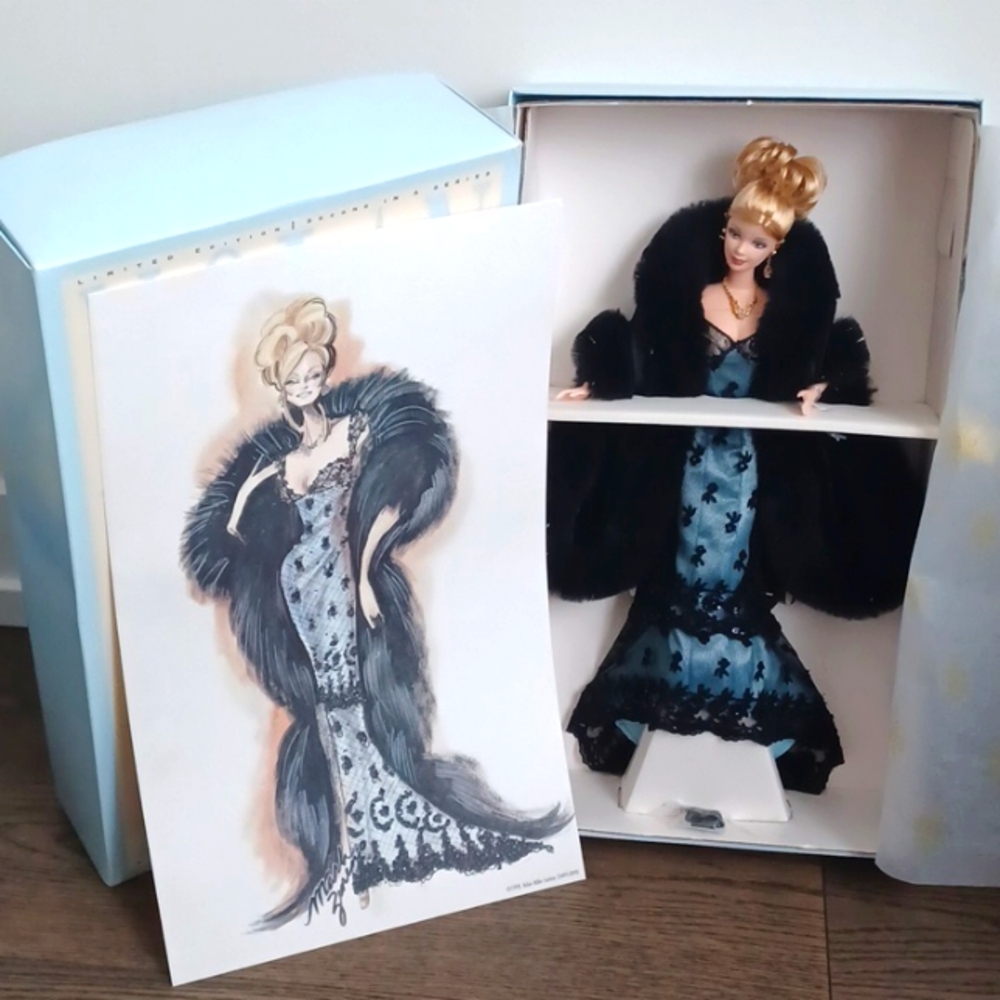1999 Barbie Nolan Miller Evening Illusion Doll Limited Edition Mattel #23495